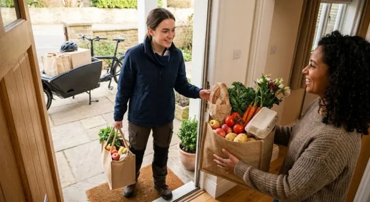 Livraison à domicile de produits frais en 2026 : marché et rentabilité