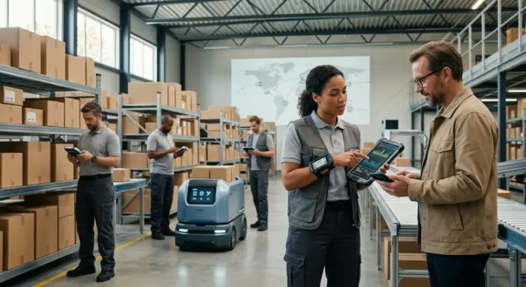 Communication mobile en logistique : Teams, PTT ou SMS en 2026